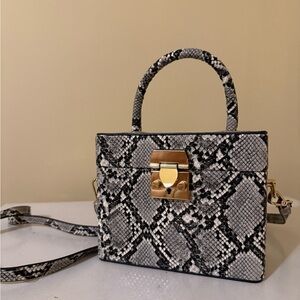 Snakeskin Crossbody Purse